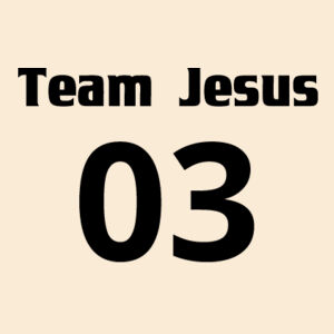 Team Jesus  - Drawstring Backpack Design