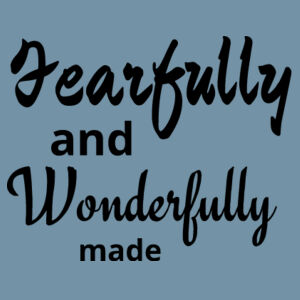 Fearfully and Wonderfully made - AS Colour Denim Carrie Tote Design
