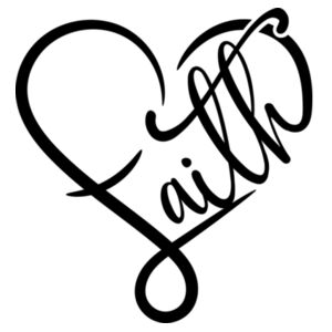 Faith - Stainless Bottle with Straw Top Design