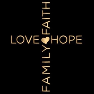 LoveHopeFamilyFaith - Syzmik Unisex Multi-pocket Hoodie Design