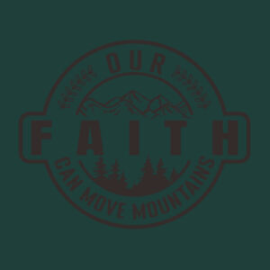 Faith can move mountains - Small Cooler Bag Design