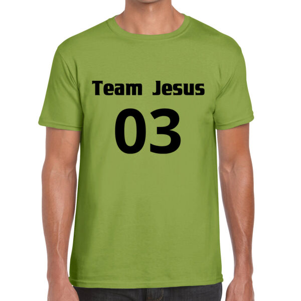 Team Jesus  - Gildan Mens Softstyle T-Shirt Thumbnail