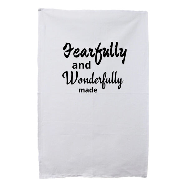 Fearfully and Wonderfully made - Tea Towel Thumbnail