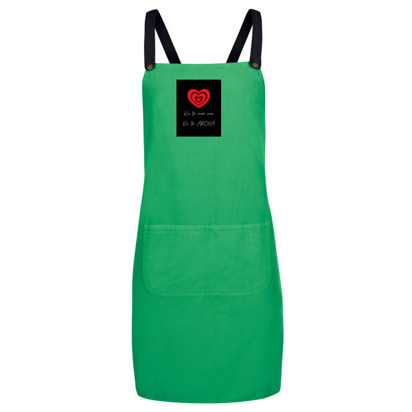 Ko te mea nui Ko te aroha - JB's Cross Back Canvas Apron Thumbnail