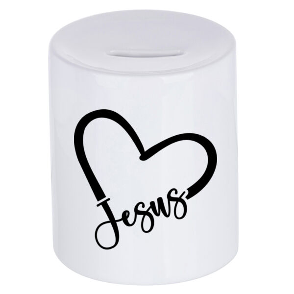 Jesus heart - Money Box Thumbnail