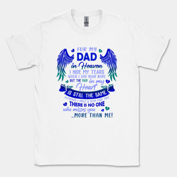 For my Dad light - Gildan Mens Softstyle T-Shirt Thumbnail